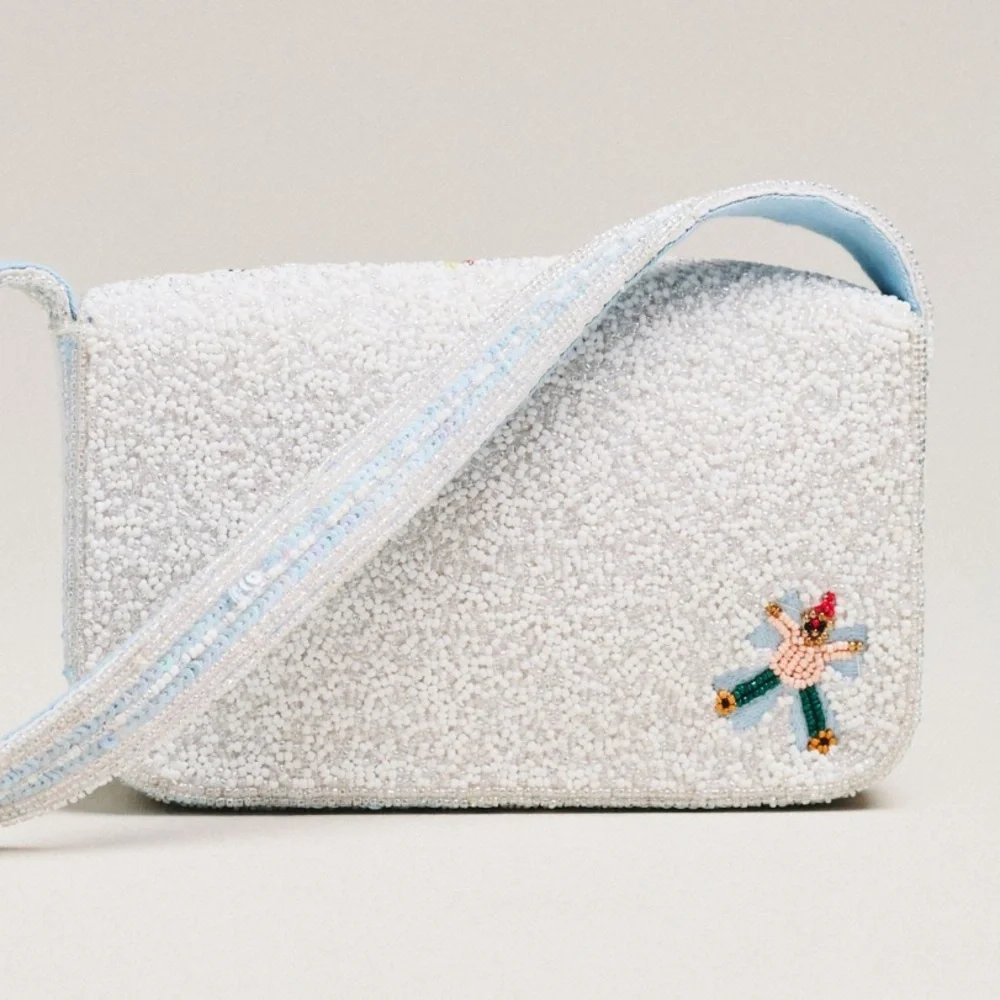 [HOT]The Fiona Beaded Bag: Winter Icon Edition - Snow Angels - Picture 3 of 4